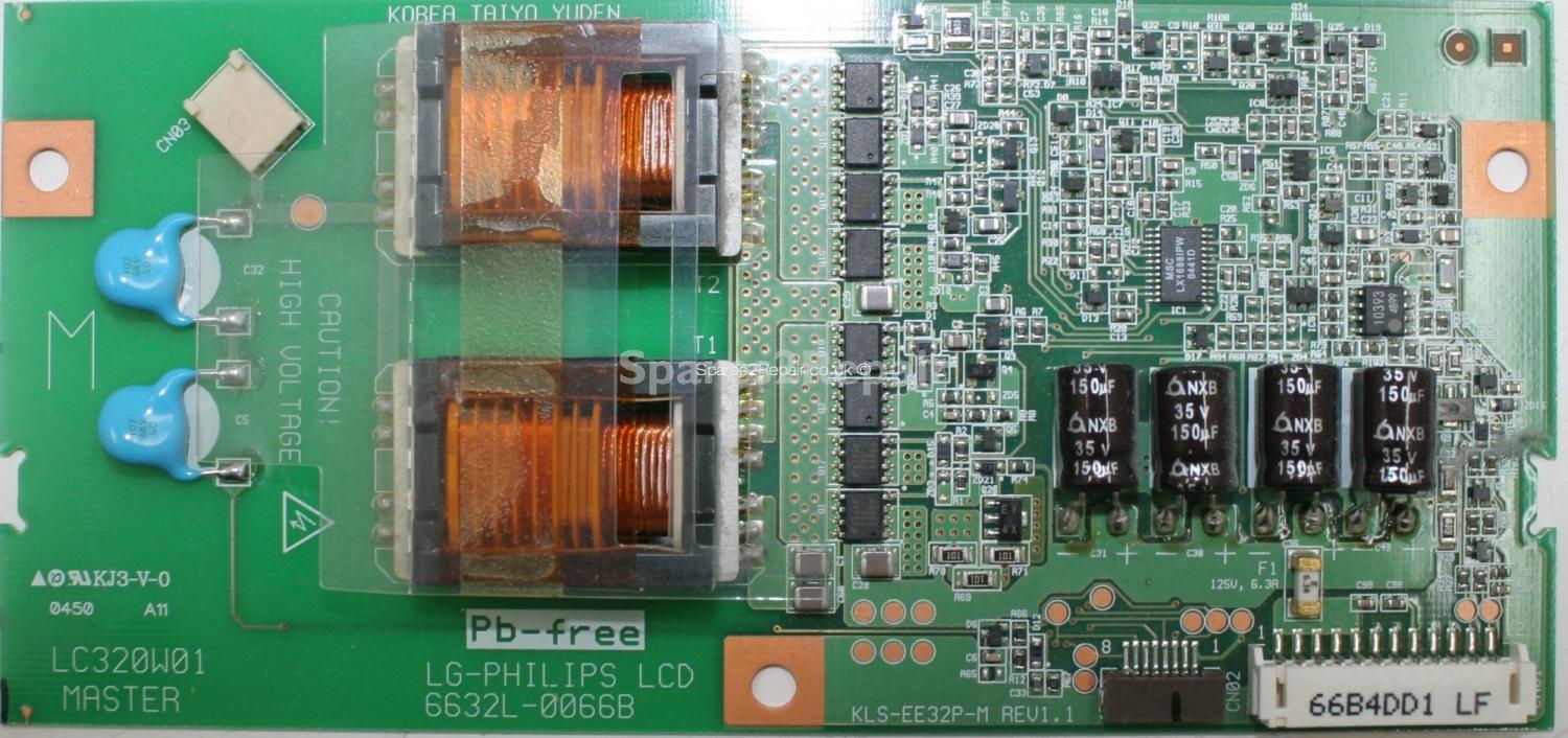 Philips 32PF9976/12 - Inverter - 6632L-0066B - KLS-EE32P-M Rev 1.1 - LC320W01 - MASTER