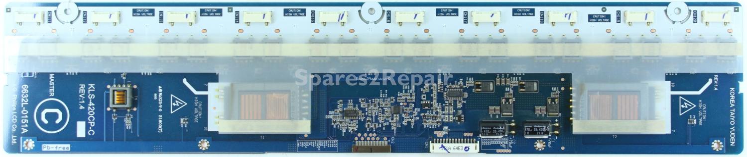 Philips 42PF7621D/10 - Inverter - 6632L-0151A - KLS-420CP-C - Rev 1.4 - MASTER
