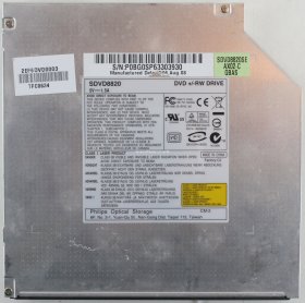 Philips Optical Storage - DVD-RW - SDVD8820 - PATA