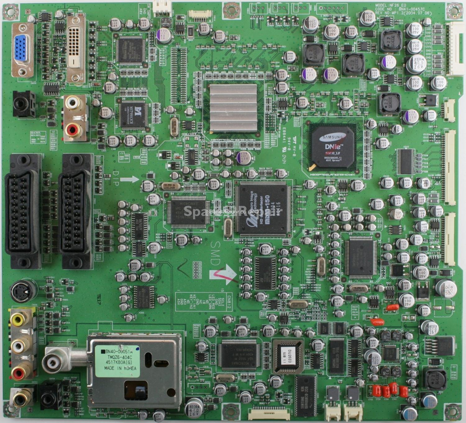 Samsung LE26A41BX - Main AV - BN94-00535K - BN41-00457C - Rev MP1.2 - NF26_E0