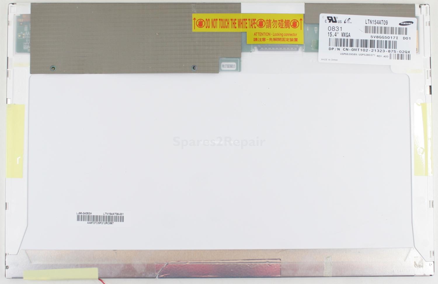 Samsung - 15.4 Inch - LTN154AT09 D01 - LJ96-04353A - Glossy - WXGA (1280x800)