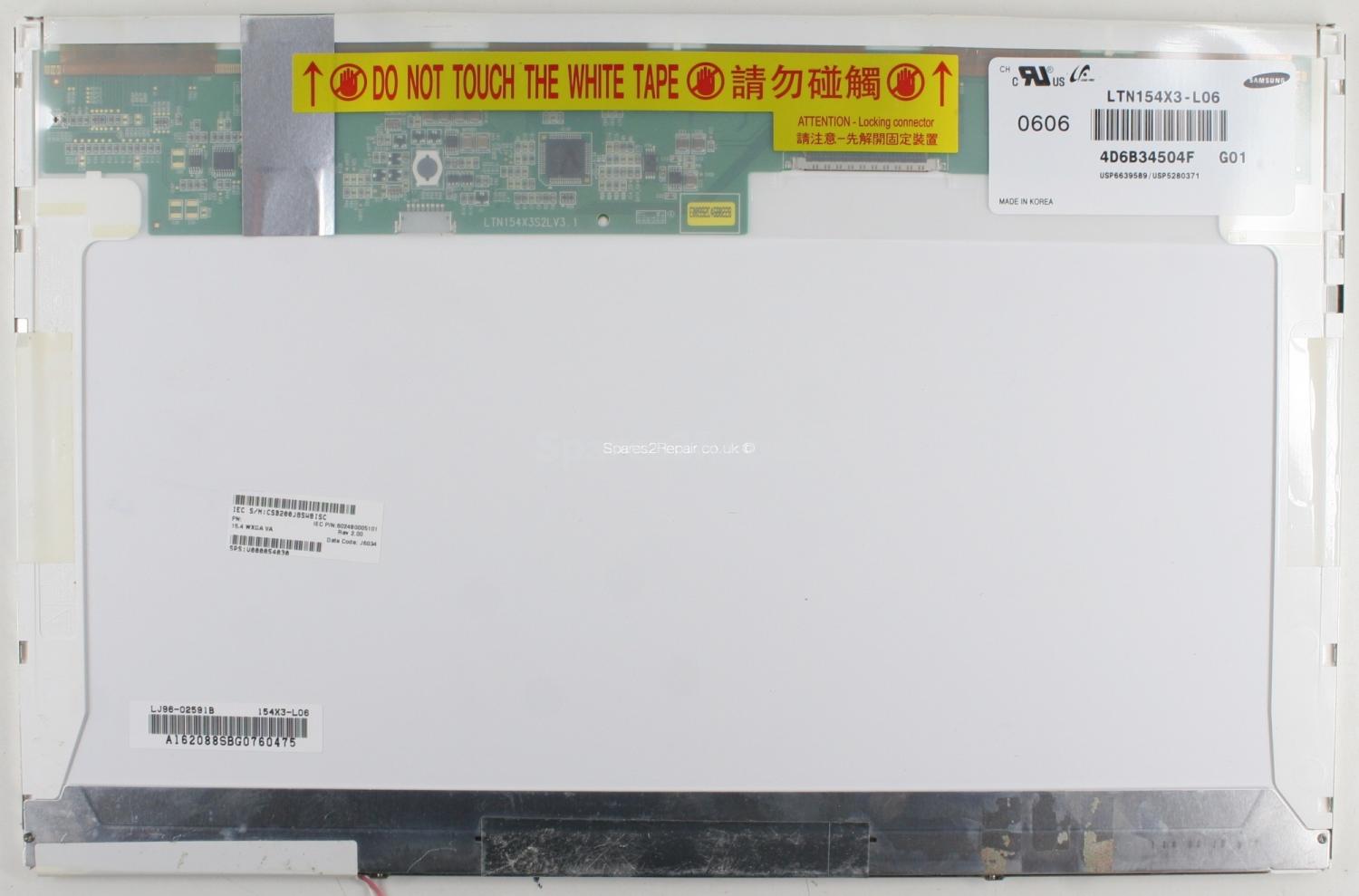 Samsung - 15.4 Inch - LTN154X3-L06-G01 - Glossy - WXGA (1280x800)