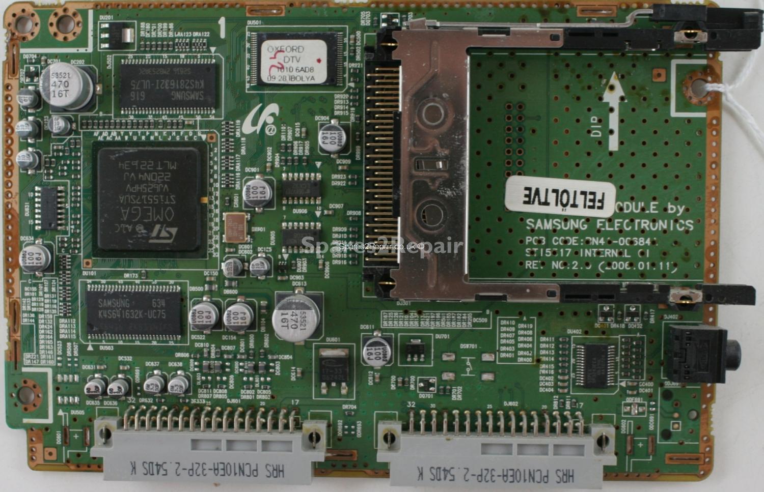 Samsung LE32R74BD - DTV CIM - EURO_DTV_MODULE - BN41-00684A - REV NO:2.0