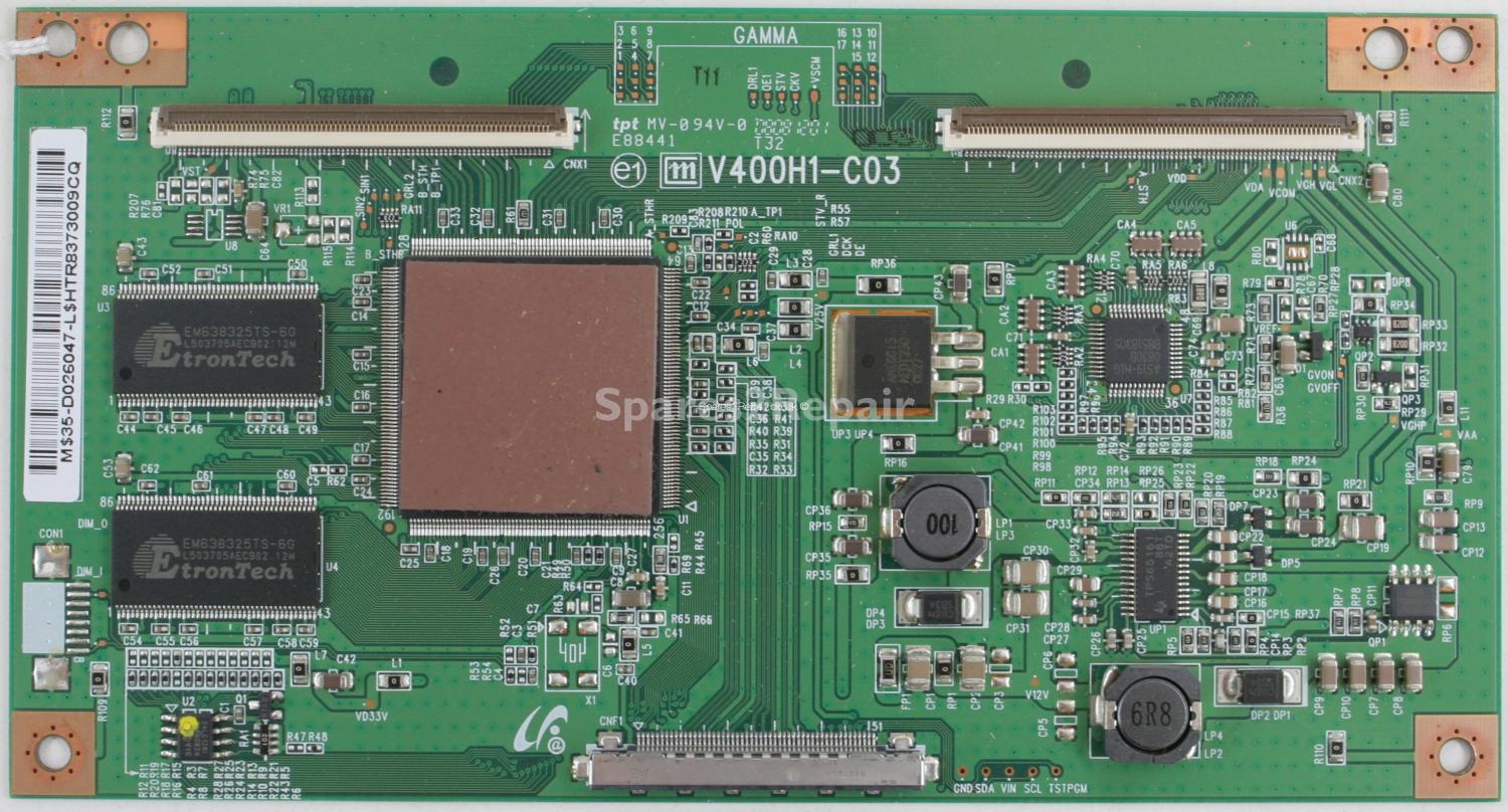 Samsung LE40A556P1F - T-Con - 35-D026047 - V400H1-C03