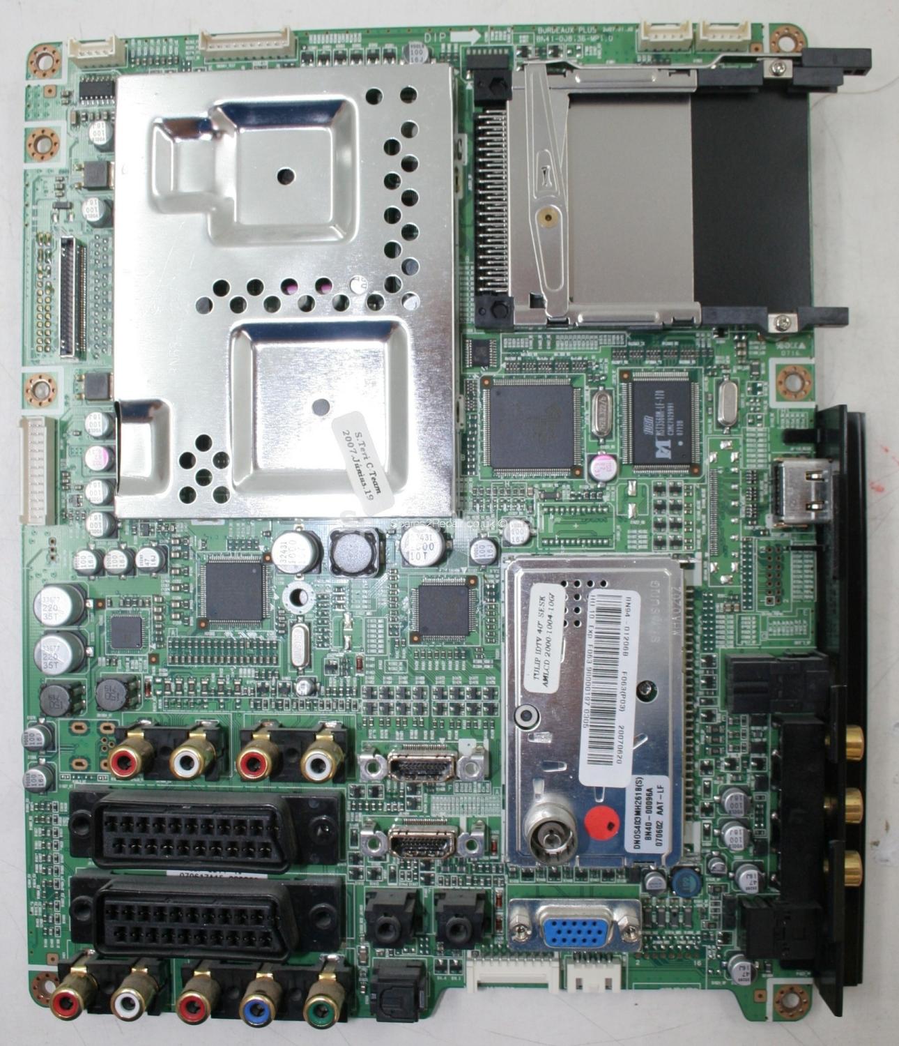 Samsung LE40M86BDX - Main AV - BN41-00813B - BORDEAUX PLUS MP1.0