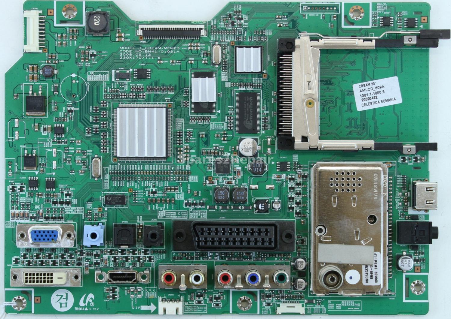 Samsung LS23CFEKF - Main AV - BN41-01051A - BN94-02119D