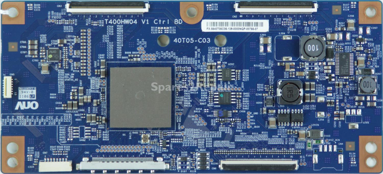 Sony KDL-40EX724 - T-Con - 55.40T05.C06 - 40T05-C03 - T400HW04 V1 Ctrl BD