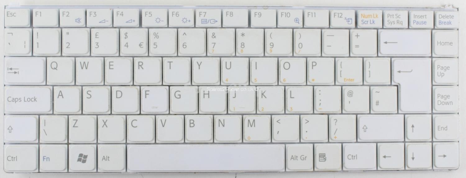 Sony Keyboard - 81-31105001-24 - K070278B1 - REV:V00