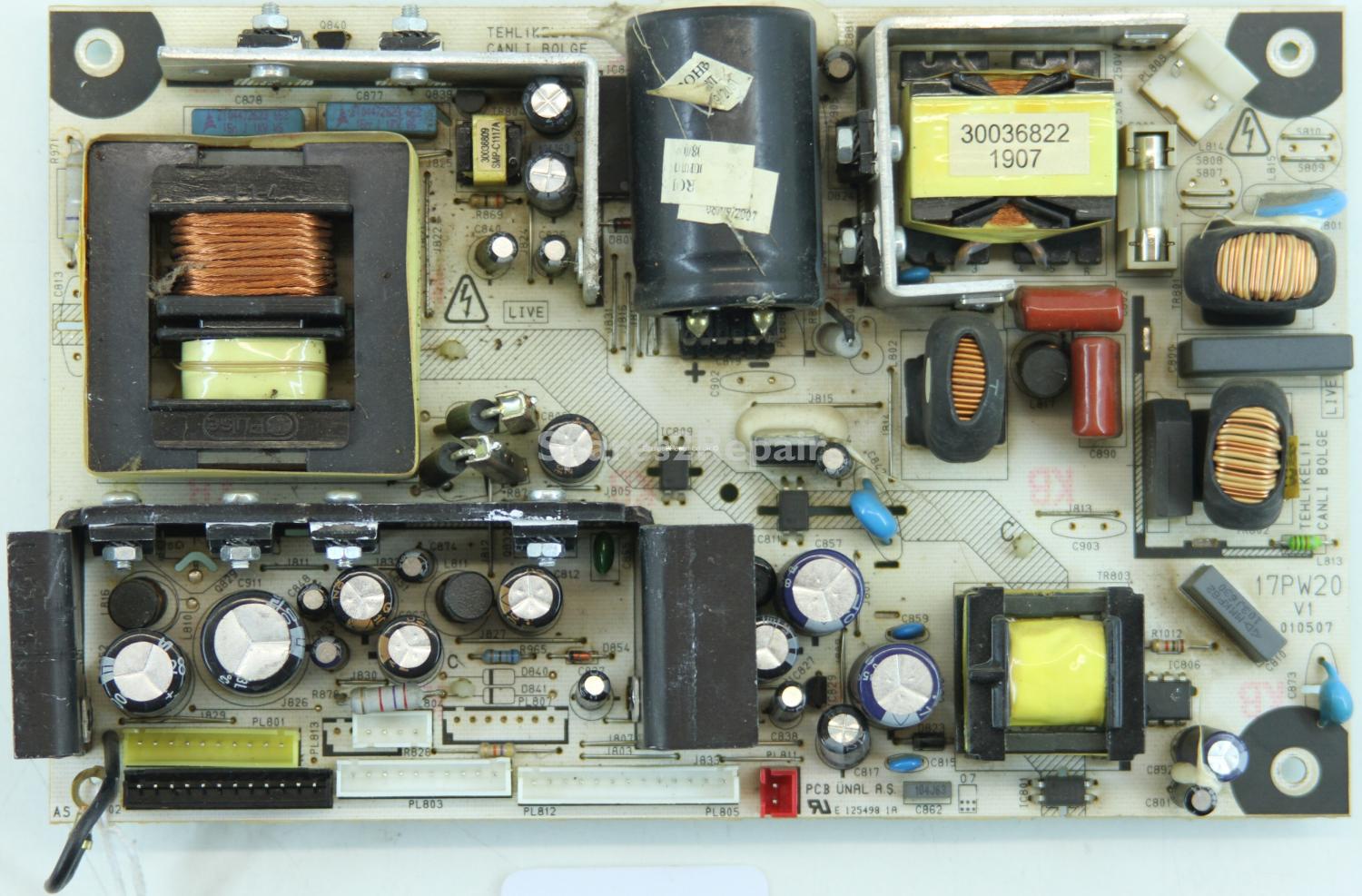 Technika LCD37-207 - PSU - 17PW20 V1 - 010507