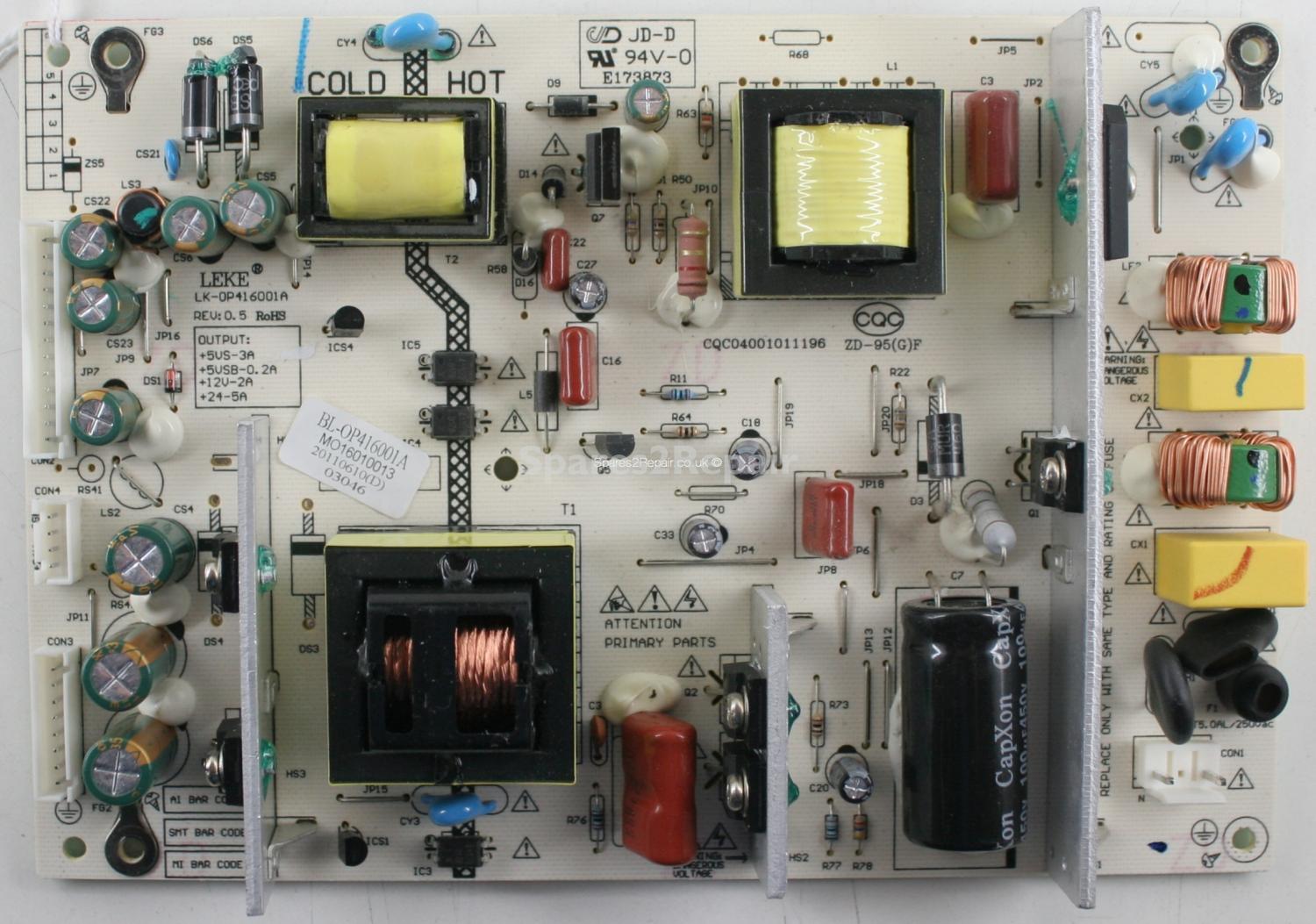 Technika X32/56G - PSU - LK-0P416001A - REV:0.5 - 20110610 - 03046 - CQC04001011196