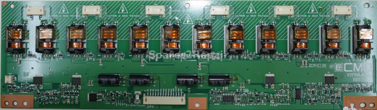 Technosonic LCD2603ID - Inverter - VIT70038.50 Rev.3 - 27-D013572 - I260B1-12B-L001B
