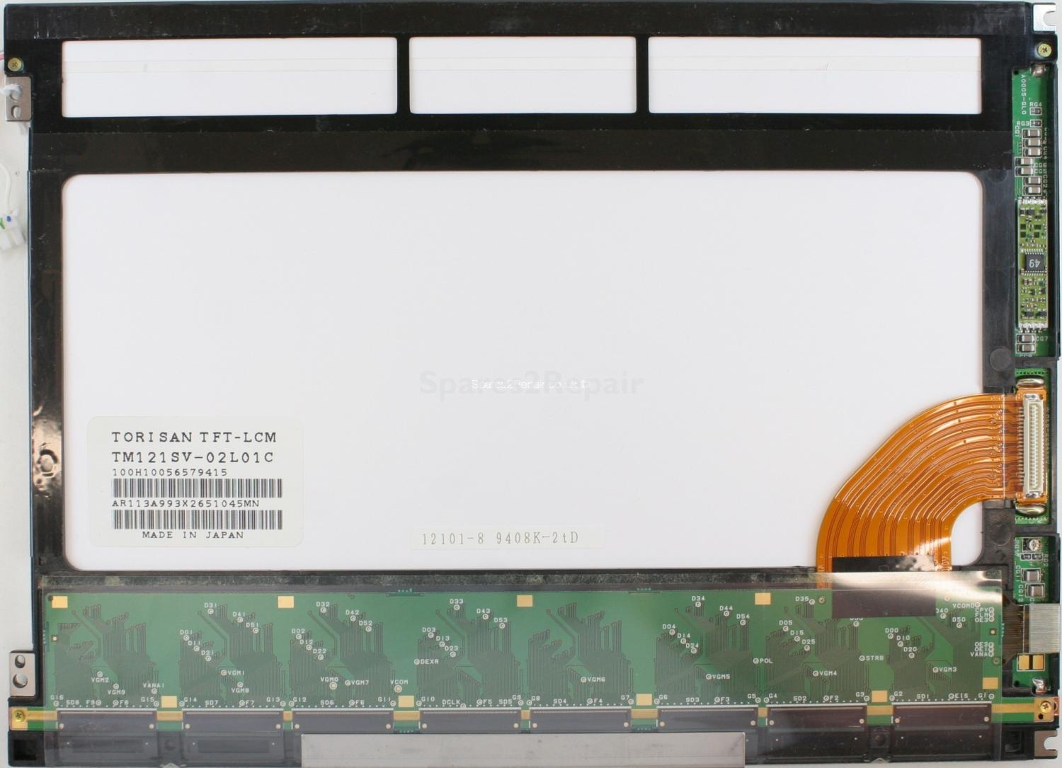 Torisan - 12.1 Inch - TM121SV-02L01C - SVGA (800x600)
