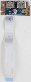 Toshiba Satellite L450D-128 - USB Board - KSWAA - NBX0000EL00 - Rev:1.0